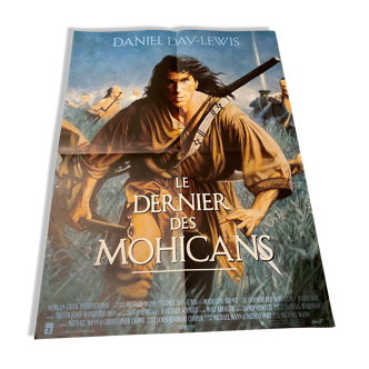 Affiche de cinéma 80x60 le dernier des mohicans
