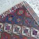 Vintage Turkish hallway rug 148x393 cm