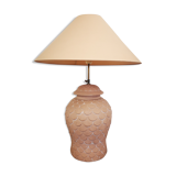 Terracotta lamp "CHAUMETTE Paris"