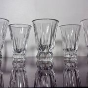 Collection of 5 Vases Saint Louis