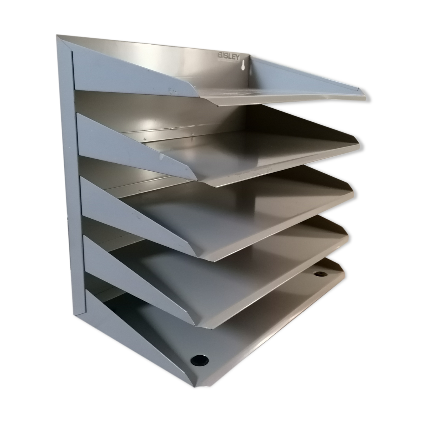 Trieur sheet metal carries documents mail design vintage workshop