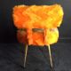Chaise en moumoute 70´