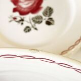 Serving plates, Germaine model, Badonviller