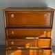 Commode dalvera 1970 meuble bar bambou et bois