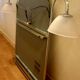 Vintage mirror with built-in light  70x91cm
