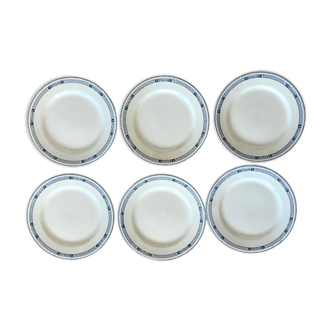 6 plates Iron Earth. Salins model Vauban