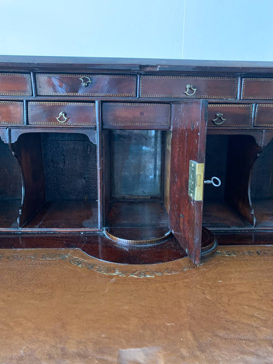 Old English Slope Desk 19th Century
