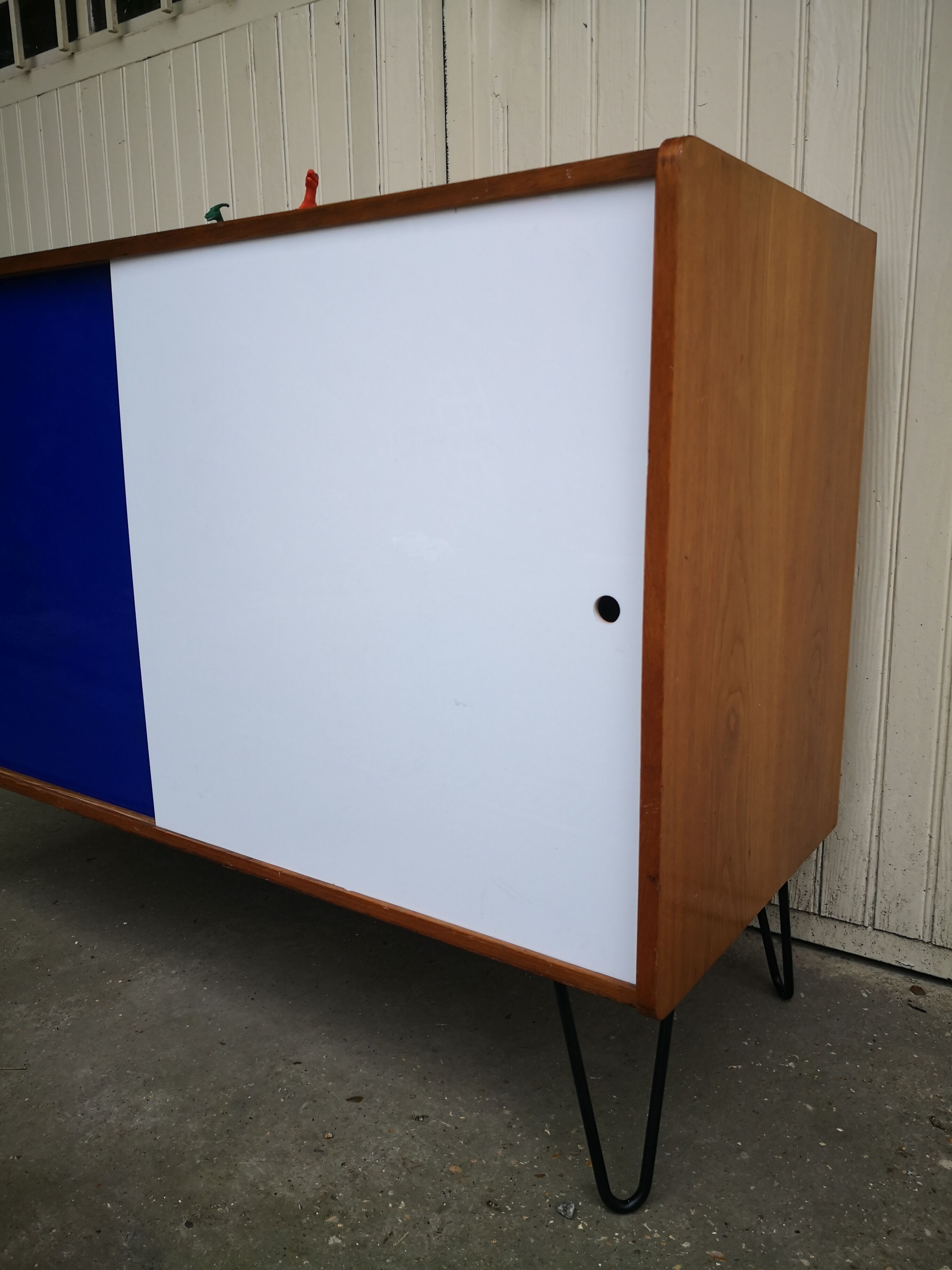 Czech vintage sideboard Jiroutek, Scandinavian style