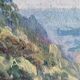 Painting on cardboard signed by Henri Coutant (1868-1935)
