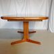 Mr. Larsen Laurits blond teak Scandinavian extensible table