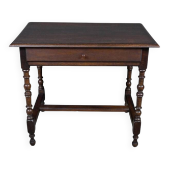 Small oak desk table, Louis XIV style – 2nd half of the 19th century