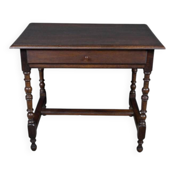 Petite table bureau en chêne, style Louis XIV – 2ème partie XIXe