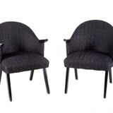 Set of 2 swallow armchairs,1960s