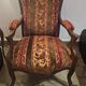 Fauteuil Louis-Philippe en bois massif