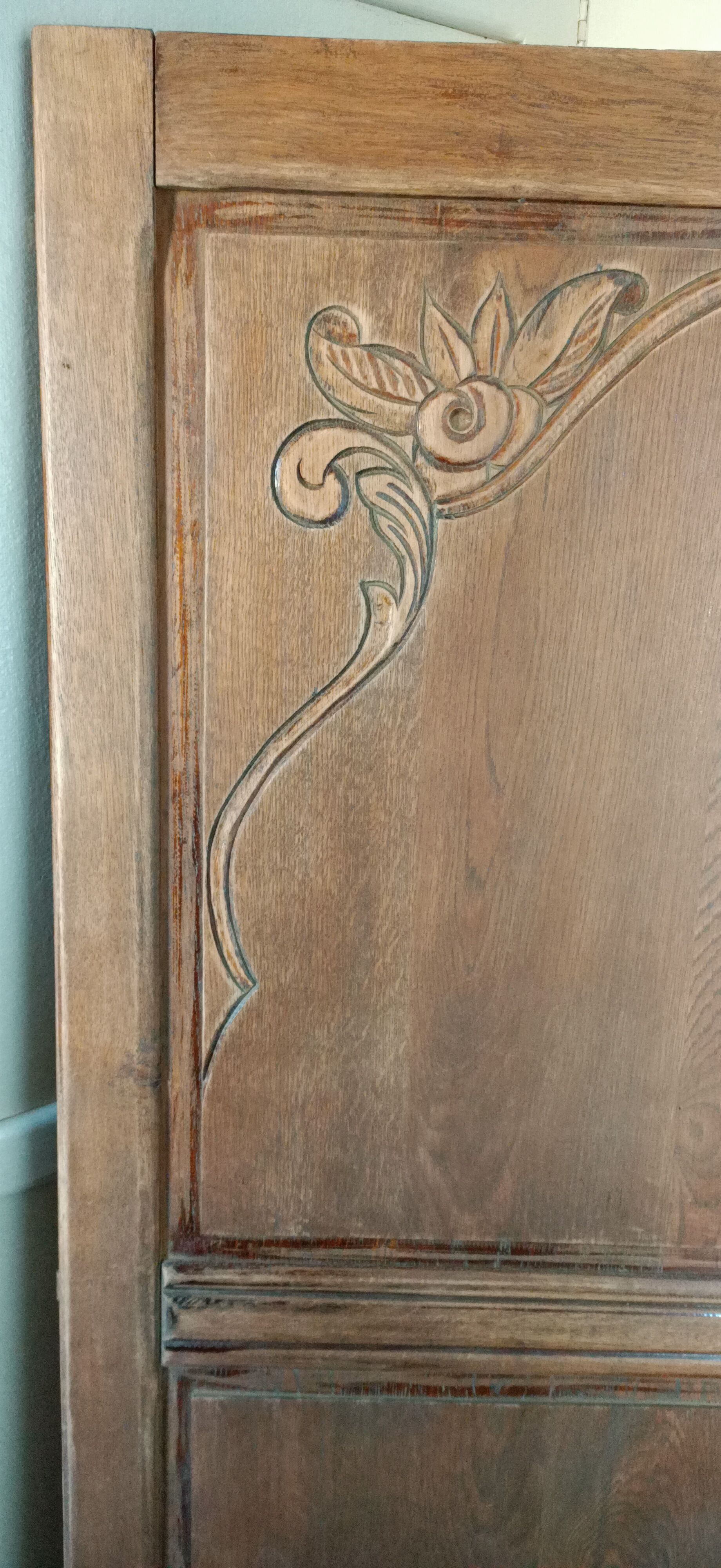 2 antique closet doors