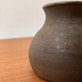 German studio pottery vase from the mid-20th century, 1960s.