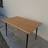 Table de repas vintage année 1960