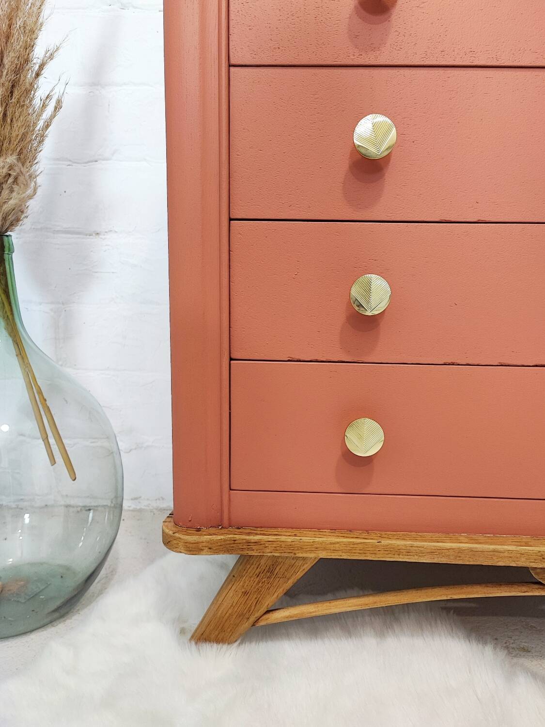 Revamped vintage chest of drawers