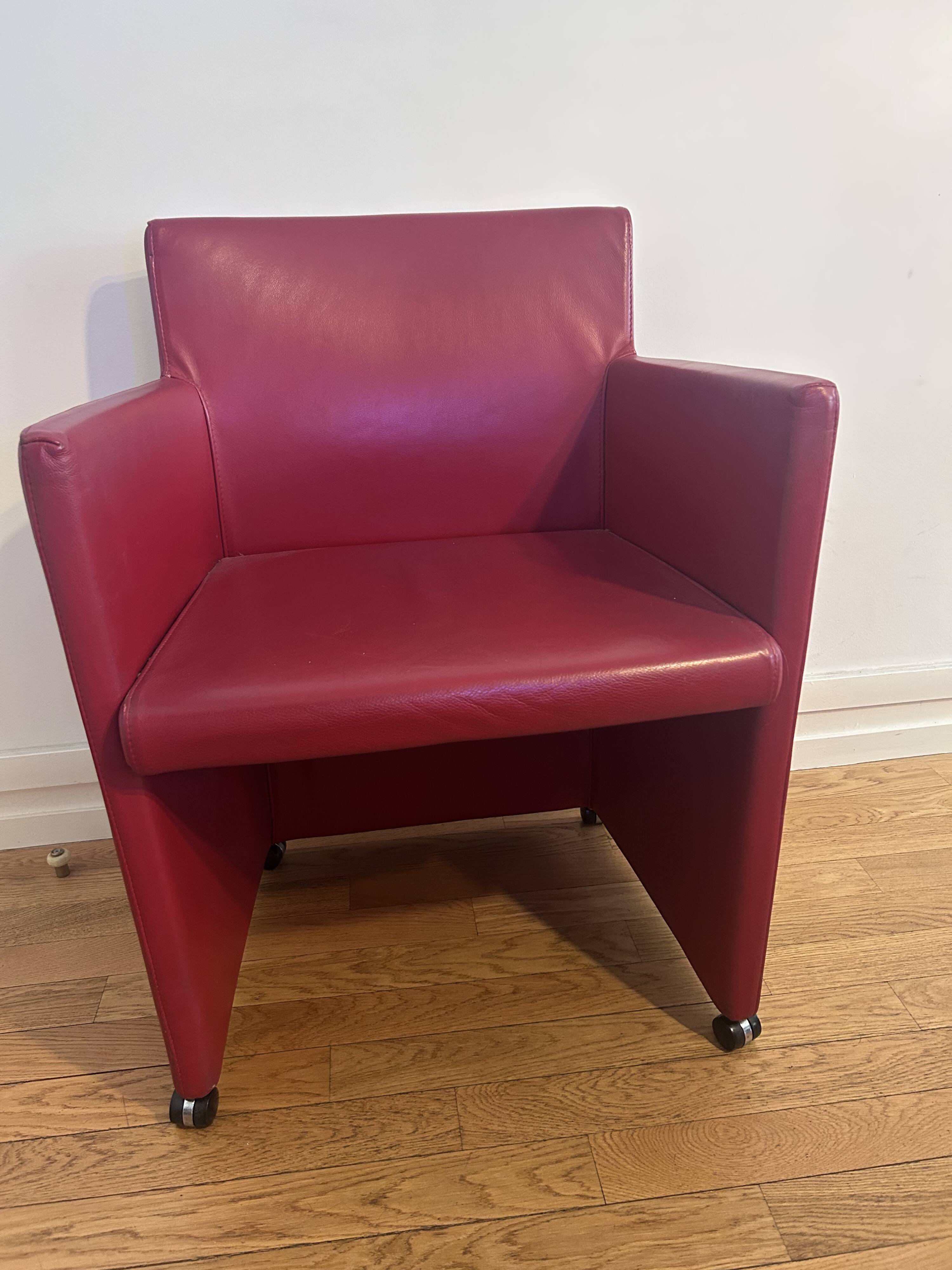 Chaises à roulette cappellini