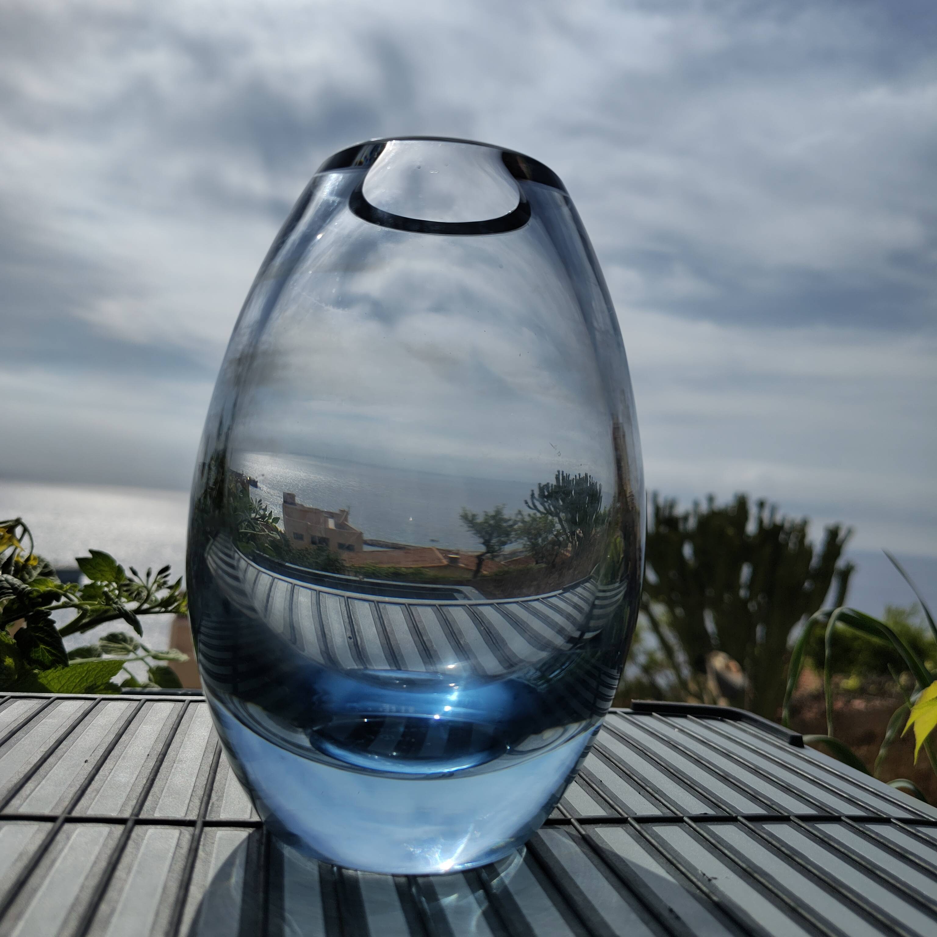 Holmegaard Hellas vase 1962 by Per Lütken for