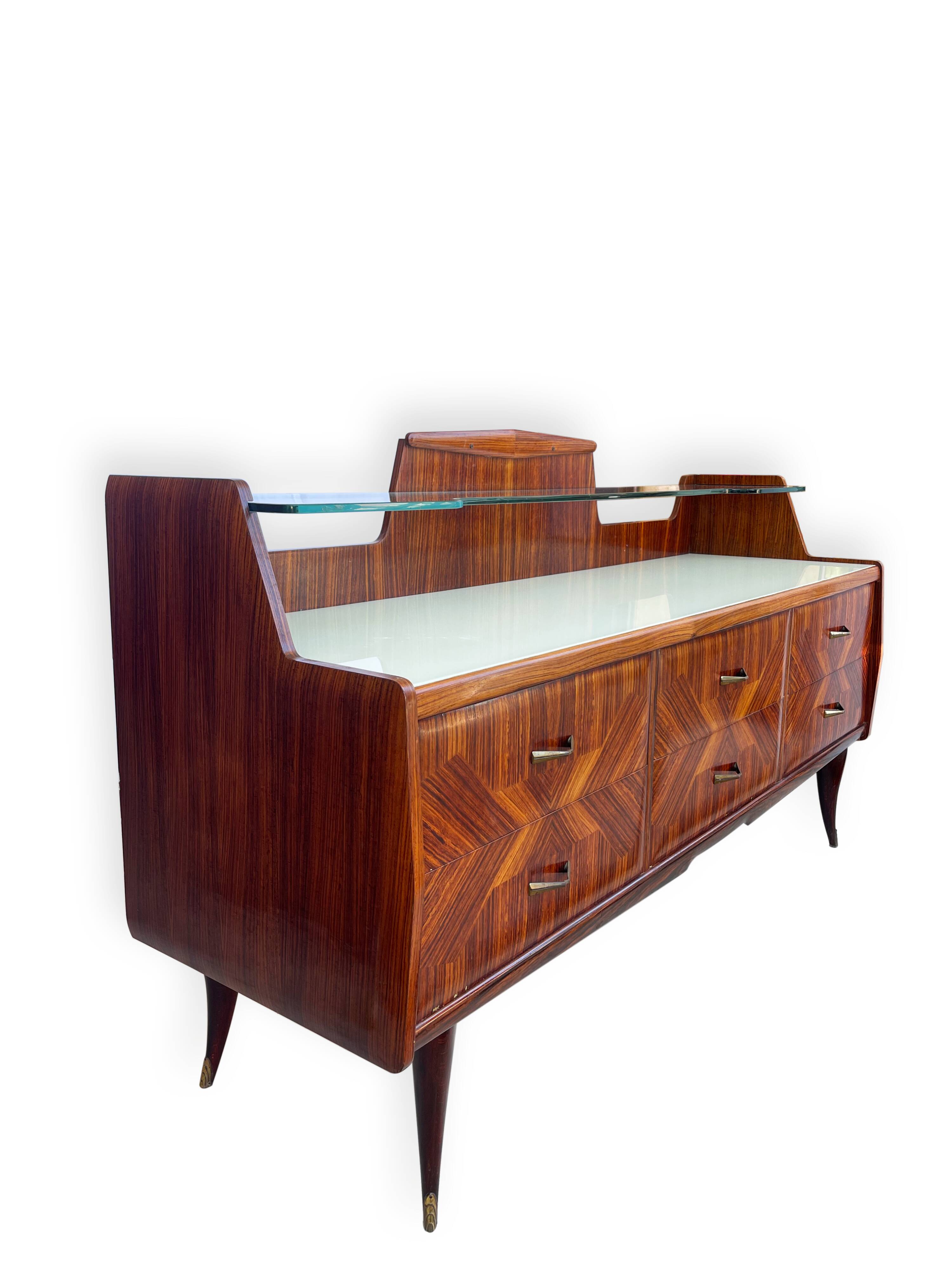 Original handcrafted Italian chest of drawers ,1960s