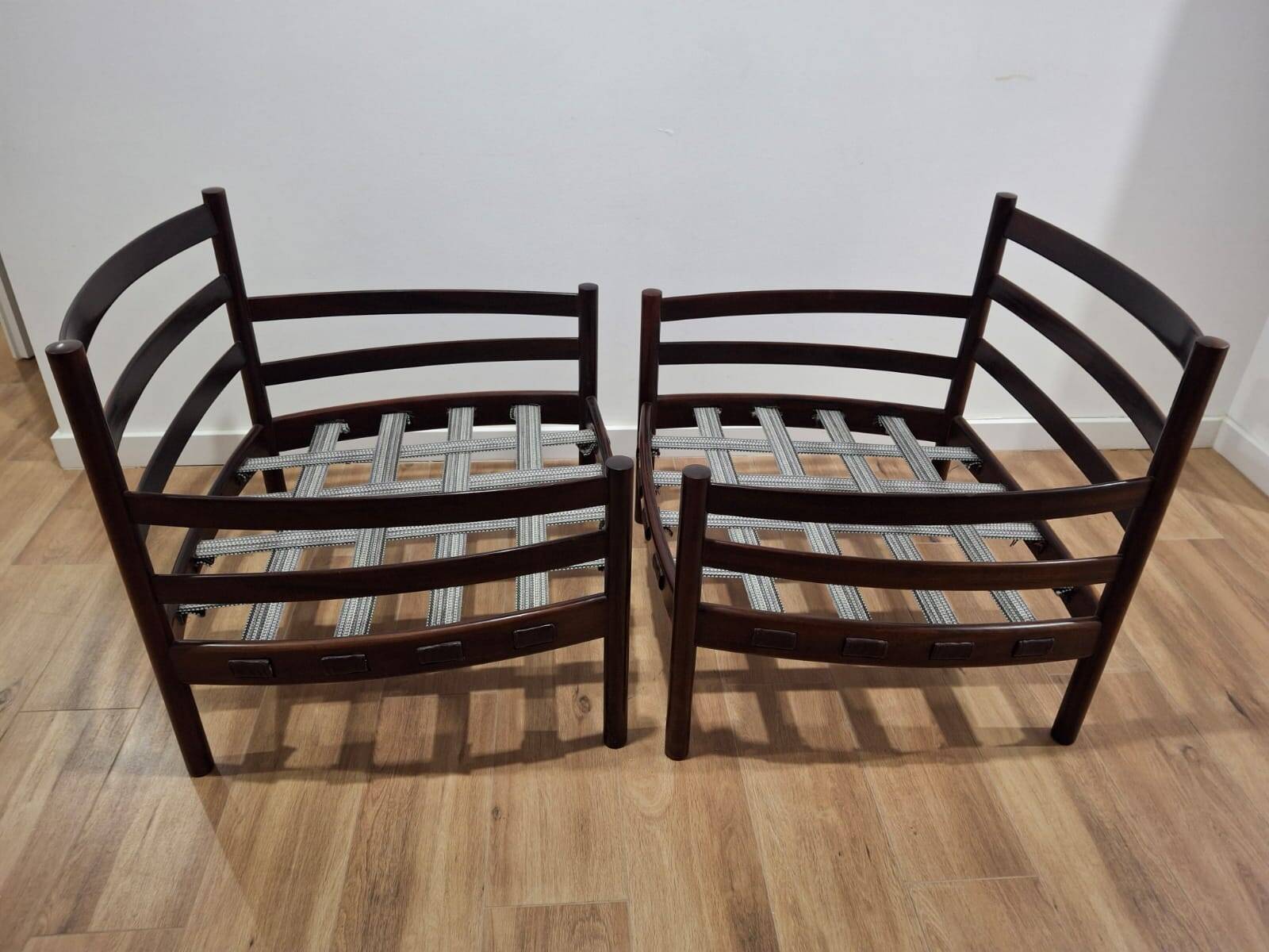 Ensemble de canapé et 2 fauteuils par Arne Norell Suède années 1960