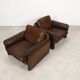 set of 2 De Sede DS61 fauteuils