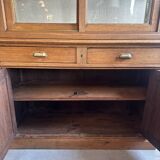 Oak display case
