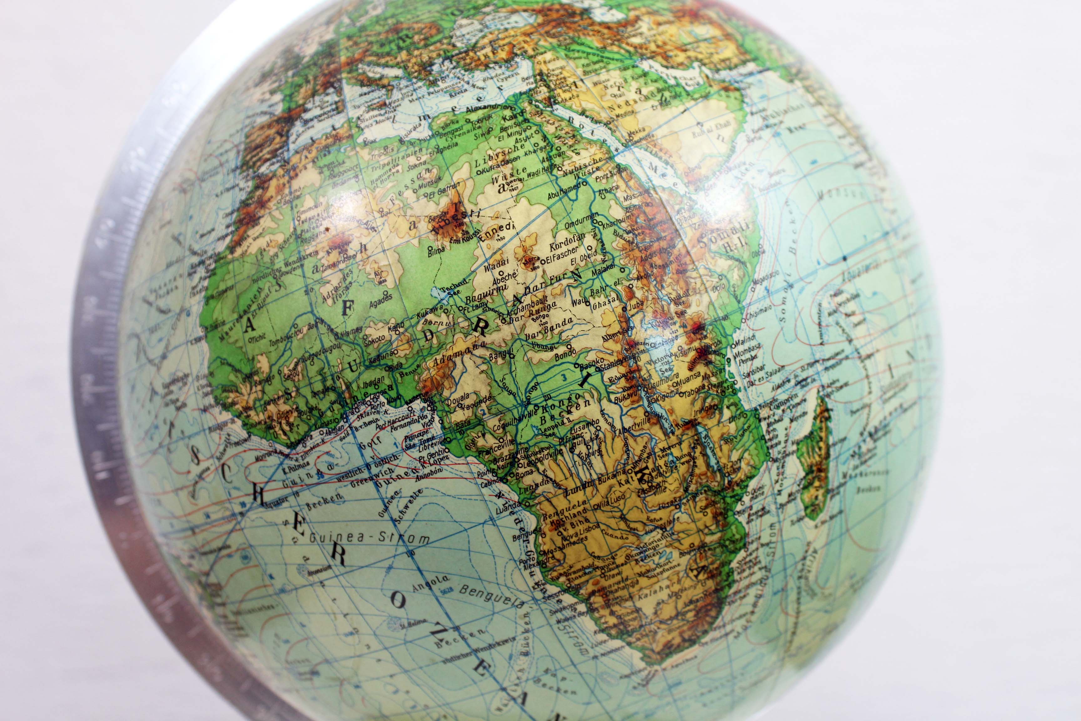 Globe  in glass