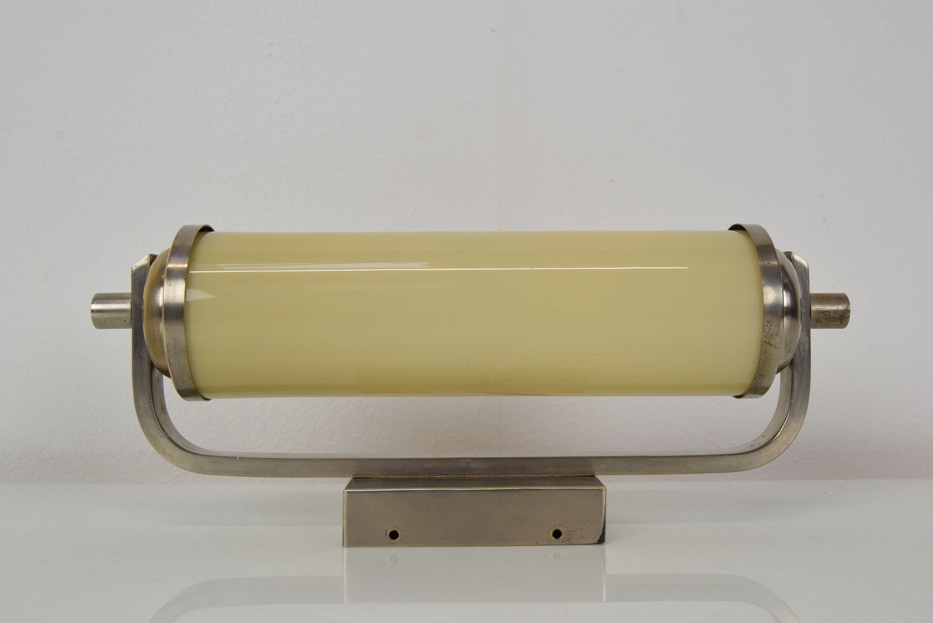 Art deco tubular wall lamp,1930's.
