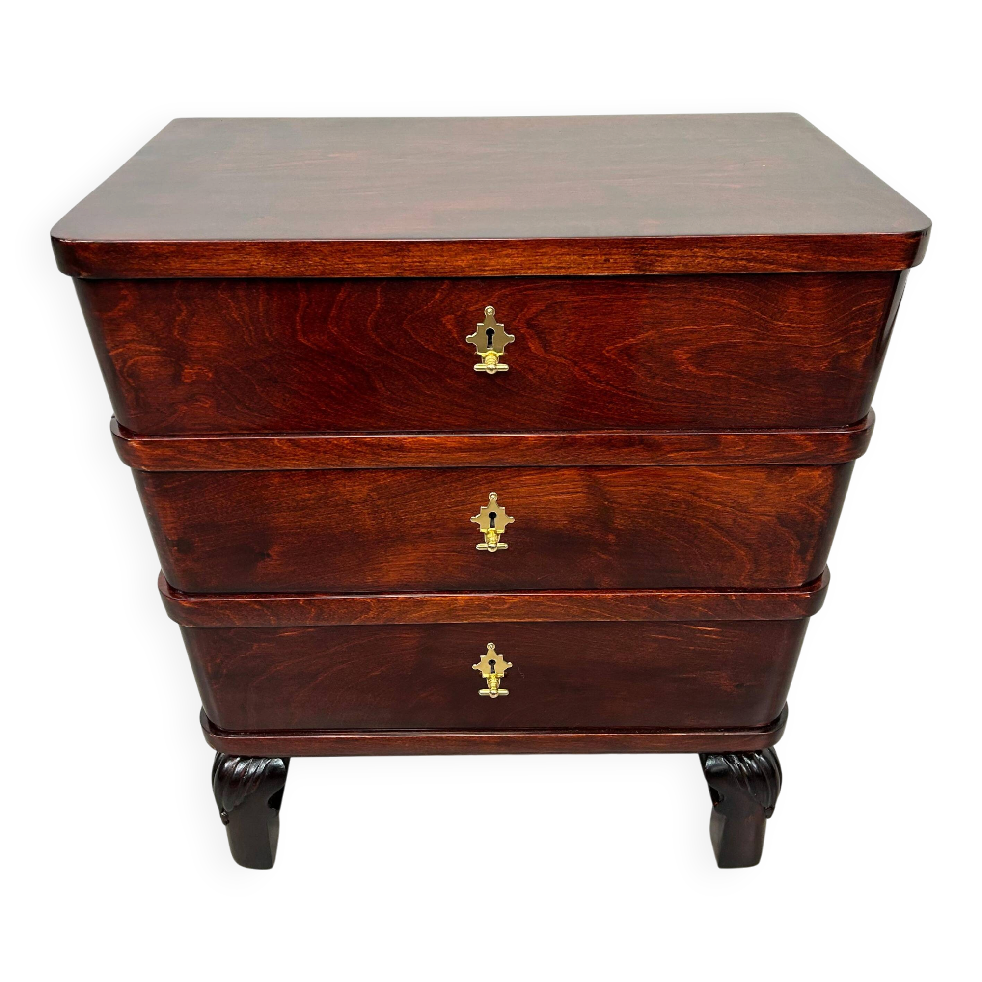 Small Art Deco cabinet attributed to Lajos Kozma.