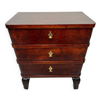 Small Art Deco cabinet attributed to Lajos Kozma.