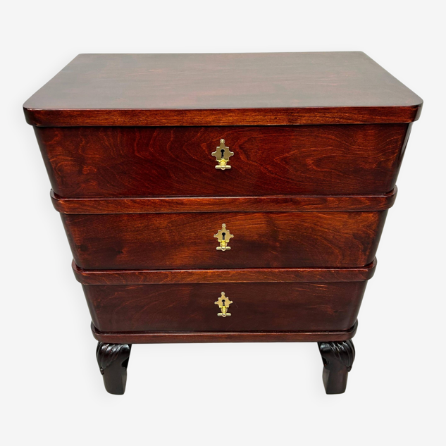 Small Art Deco cabinet attributed to Lajos Kozma.