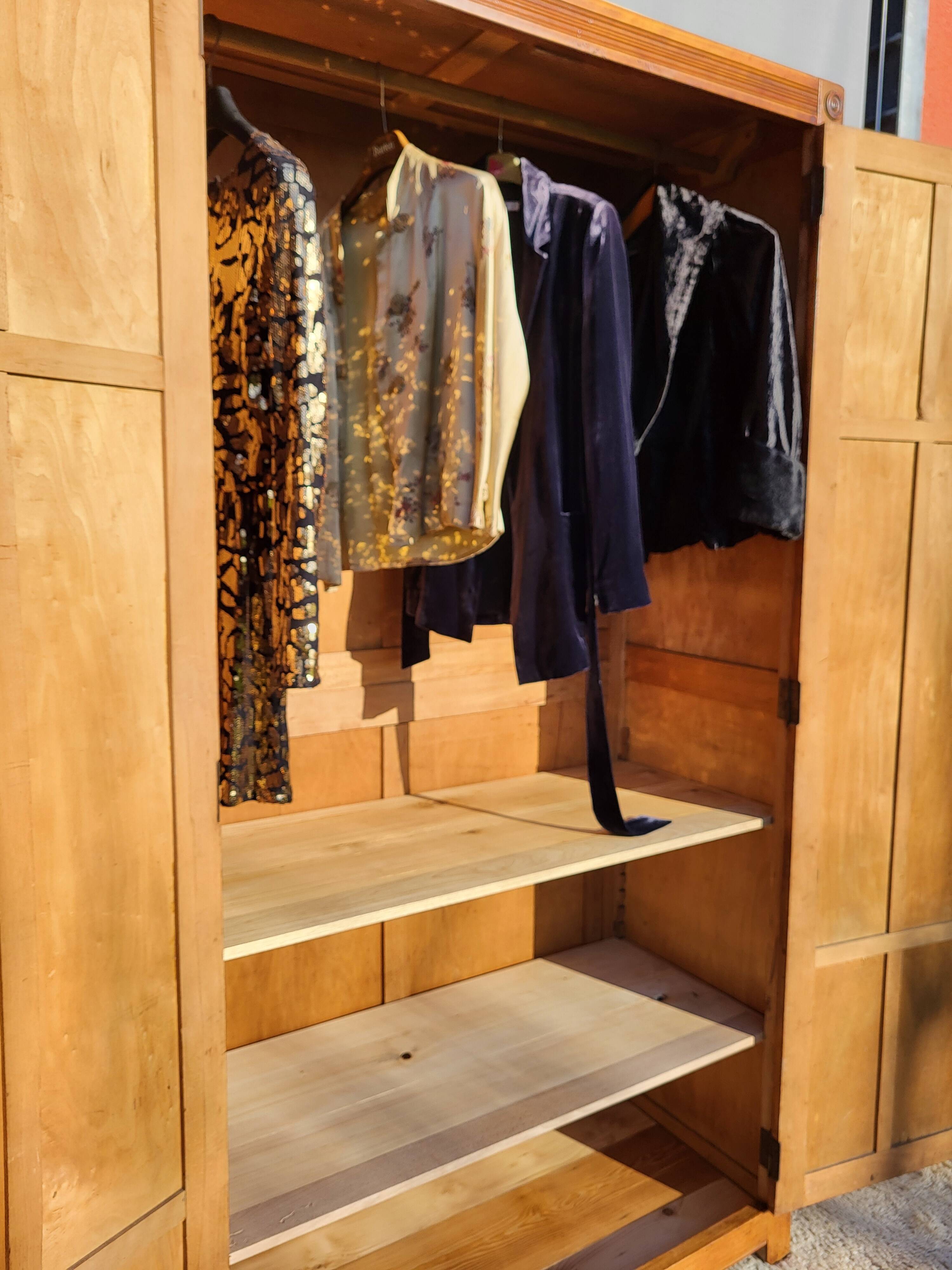 Parisian wardrobe mid-century dressing