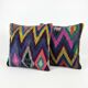 Set of 2 vintage Turkish cushion covers 61x61 cm