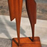 Statuette "Herons" teak 1960s