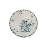 Flat plate of the earthenware factory of Creil and Montereau