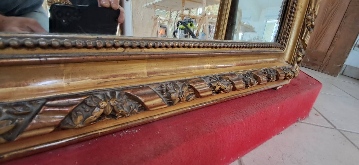 Louis Philippe period mirror 157 x 97
