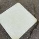 Tabouret en formica vert clair et acier 1990