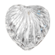 Coeur en cristal boîte à bijoux