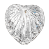 Crystal heart jewelry box