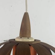 Midcentury space age ufo mushroom pendant, style of Hans Agne Jakobsson