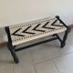 Banc indien tressé main