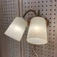 Grande applique double "design 1950".