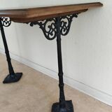 Old bistro table from the early 20th century