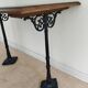 Old bistro table from the early 20th century