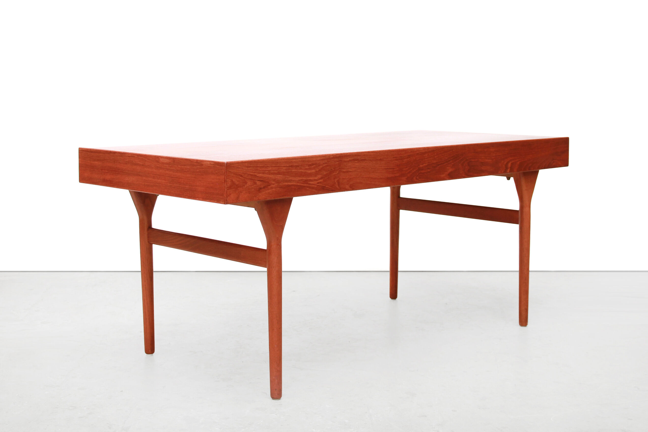 Teak Desk by Nanna Ditzel for Søren Willadsen, 1950s