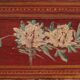 Small antique chest with floral patterns (circa 1900) #39