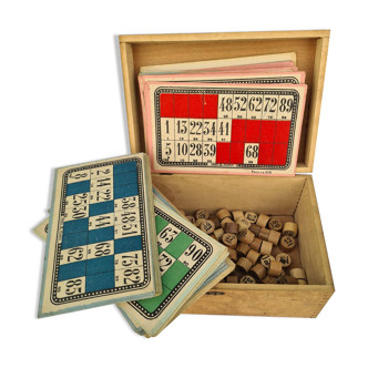 Jeux de loto ancien