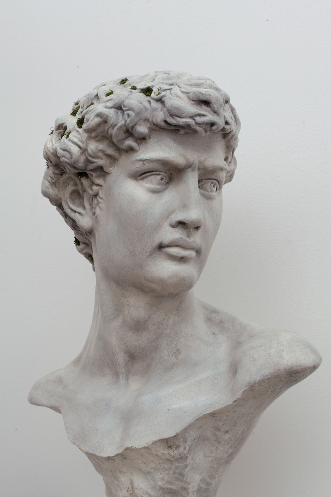 Sculpture bust of David